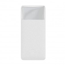 Зовнішній акумулятор Baseus Bipow Digital Display Power bank 20000mAh 15W Білий