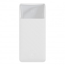 Зовнішній акумулятор Baseus Bipow Digital Display Power bank 30000mAh 15W Білий
