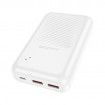 Зовнішній акумулятор BOROFONE BJ30A Starlight 22.5W+PD20W fully compatible power bank(20000mAh) White (6941991118296)
