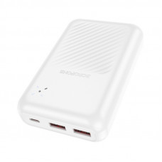 Зовнішній акумулятор BOROFONE BJ30A Starlight 22.5W+PD20W fully compatible power bank(20000mAh) White (6941991118296)