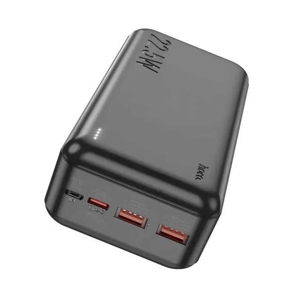 Зовнішній акумулятор HOCO J101B Astute 22.5W fully compatible power bank(30000mAh) Чорний