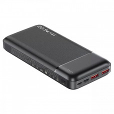 Зовнішній акумулятор REMAX Lango II Series QC 22.5W + PD 18W Multi-compatible Fast Charging Power Bank 20000mAh RPP-192 Чорний