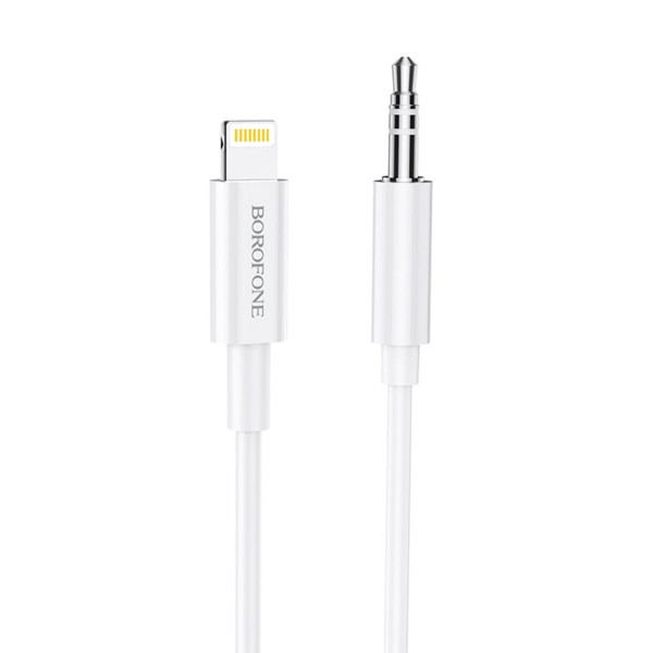 Аудіокабель BOROFONE BL9 Digital audio conversion cable for iP White