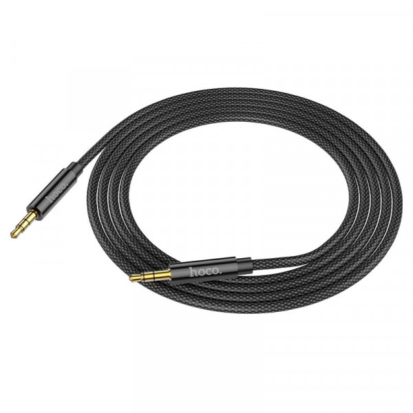 Аудiокабель HOCO UPA19 AUX audio cable (L=2M) Black
