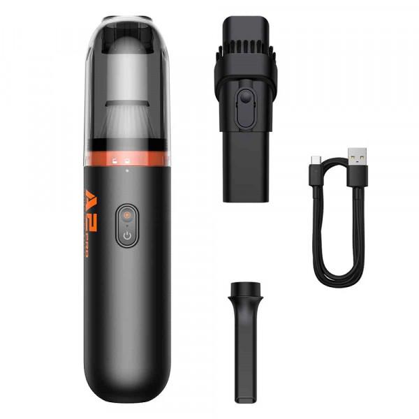 Автомобільний пилосос Baseus A2Pro Car Vacuum Cleaner(6000pa) Black (VCAQ040001)