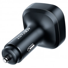Автомобільний зарядний пристрій ACEFAST B5 101W (2C+A) metal car charger with OLED smart display