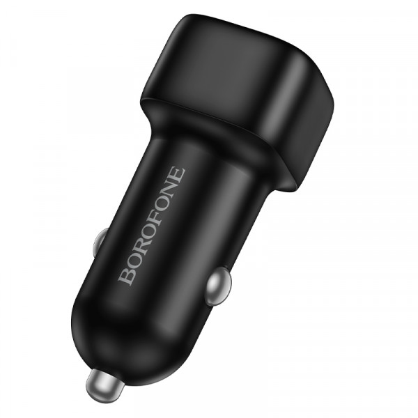 Автомобільний зарядний пристрій BOROFONE BZ34B Cloud PD38W(1C1A) car charger Black (6941991122378)