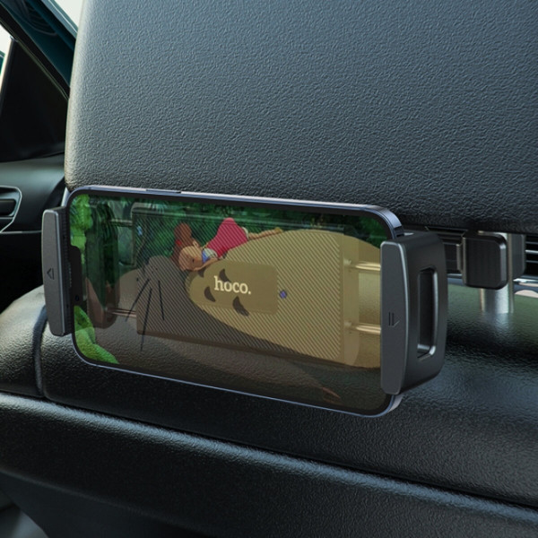 Автотримач для телефона HOCO CA121 Prospering headrest car holder for tablets Чорний