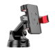 Автотримач для телефона HOCO H22 Dragon automatic clamping car holder(center console) Red Black (6942007605656)