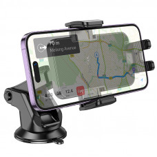 Автотримач для телефона HOCO H37 Cheetah car holder(center console) Black (6942007617192)