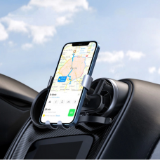 Автотримач для телефона UGREEN LP274 Gravity Phone Holder for Round Air Vent gray (UGR-30401)