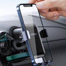 Автотримач для телефона UGREEN LP274 Gravity Phone Holder for Round Air Vent gray (UGR-30401)