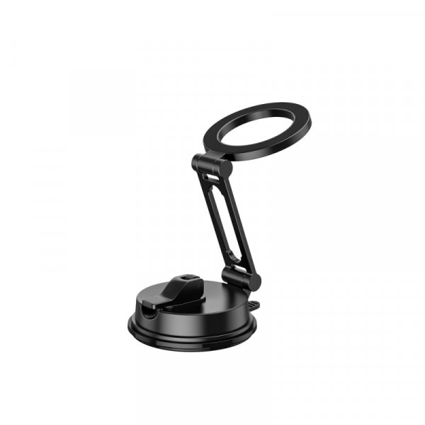 Автотримач для телефона WIWU Foldable Magnetic Car Mount Wi-CH055 Black (6977703653298)