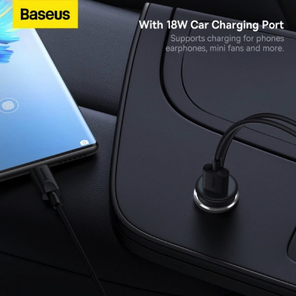 Автотримач для телефона з БЗП Basues CW01 Magnetic Wireless Charging Car Mount 40W Claw Edition Cluster Black (C40141000111-01)