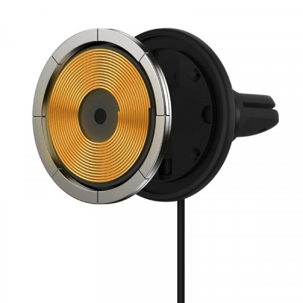 Автотримач для телефона з БЗП Basues CW01 Magnetic Wireless Charging Car Mount 40W Claw Edition Cluster Black (C40141000111-01)