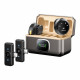 Бездротова мікрофонна система REMAX K22 dual-mic (iP/Type-C) Tarnish (6954851255567)
