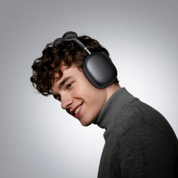 Бездротові накладні навушники BOROFONE BO36 Tone BT headphones Black (6941991127090)