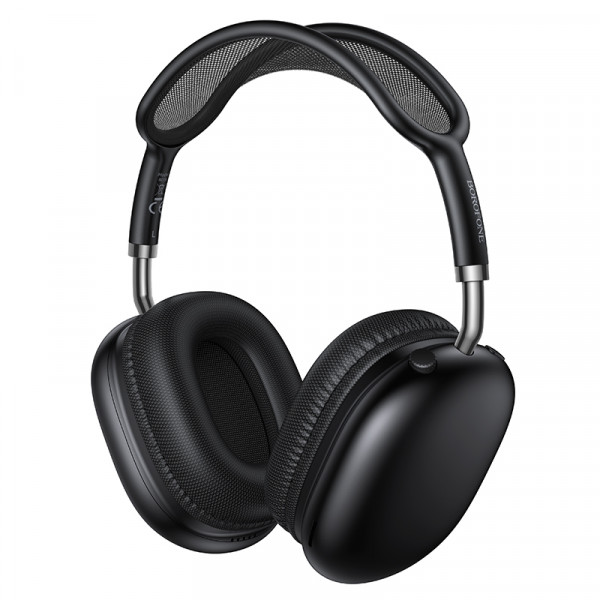 Бездротові накладні навушники BOROFONE BO36 Tone BT headphones Black (6941991127090)