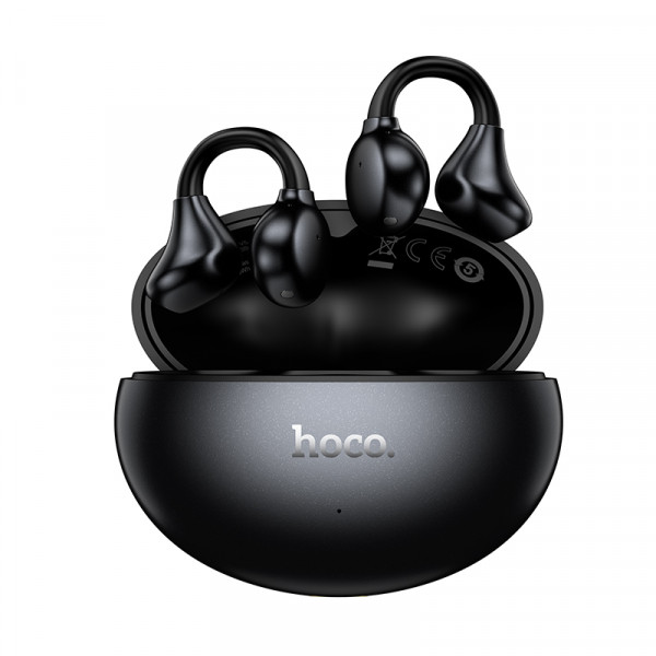 Бездротові навушники HOCO EA8 Warm sound true wireless BT headset(App) metal gray (6942007668750)