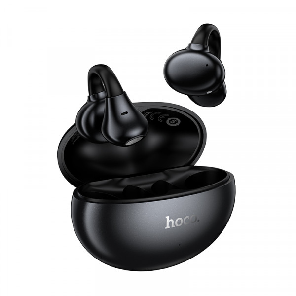 Бездротові навушники HOCO EA8 Warm sound true wireless BT headset(App) metal gray (6942007668750)