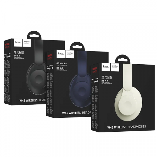 Бездротові навушники HOCO W45 Enjoy BT headset Blue