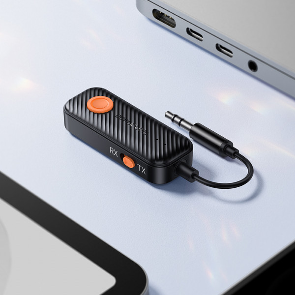 Bluetooth-ресивер BOROFONE BC62 Walker AUX BT audio receiver/transmitter (6941991124143)