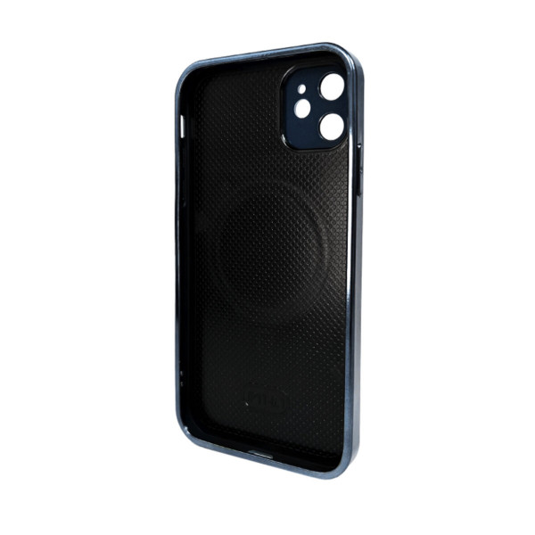 Чохол для смартфона AG Glass Sapphire Frame MagSafe Logo for Apple iPhone 11 Gun Grey