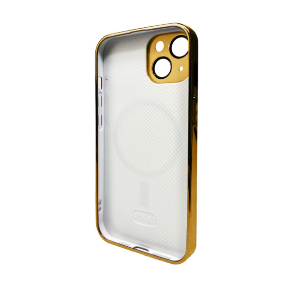 Чохол для смартфона AG Glass Sapphire Frame MagSafe Logo for Apple iPhone 13 Gold