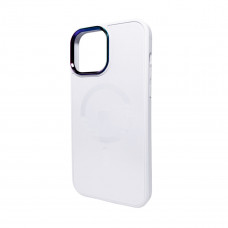 Чохол для смартфона AG Glass Sapphire MagSafe Logo for Apple iPhone 15 Pro Білий