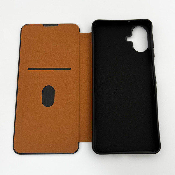 Чохол для смартфона Leather Premium for Samsung Galaxy A06 Brown (LPRGaA06Brown)