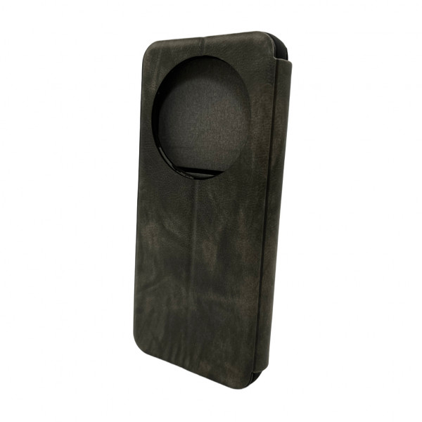 Чохол для смартфона Leather Premium for Xiaomi Redmi 14C / Poco C75 Grey (LPRRm14CGrey)