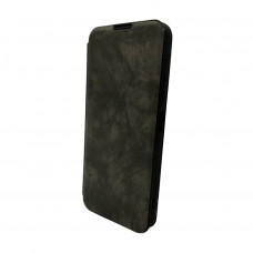 Чохол для смартфона Leather Premium for Xiaomi Redmi 14C / Poco C75 Grey (LPRRm14CGrey)