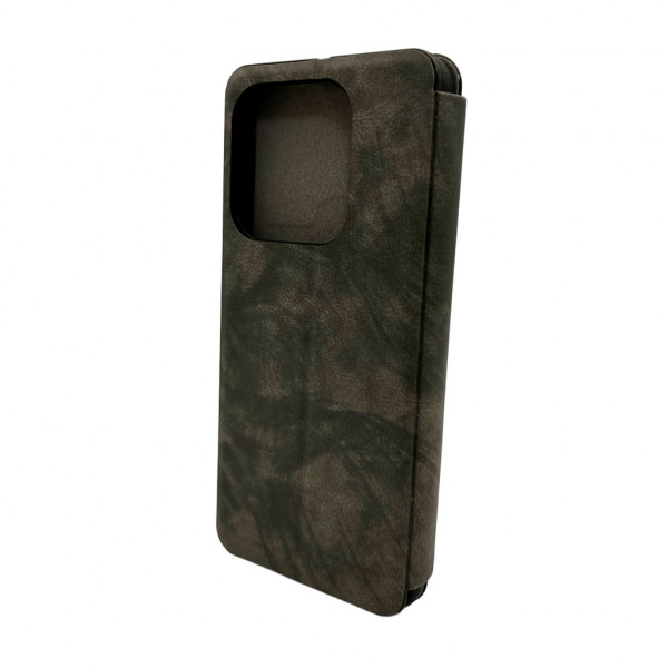 Чохол для смартфона Leather Premium for Xiaomi Redmi 15C (Europe version) Grey (LPRRm15CGrey)