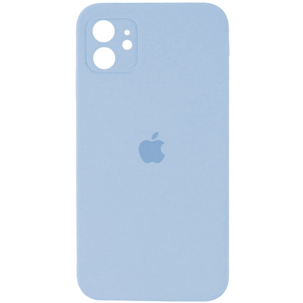 Чохол для смартфона Silicone Full Case AA Camera Protect for Apple iPhone 11 27,Mist Блакитний