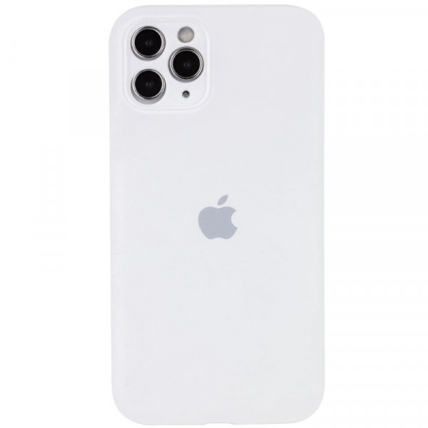 Чохол для смартфона Silicone Full Case AA Camera Protect for Apple iPhone 11 Pro 8,Білий