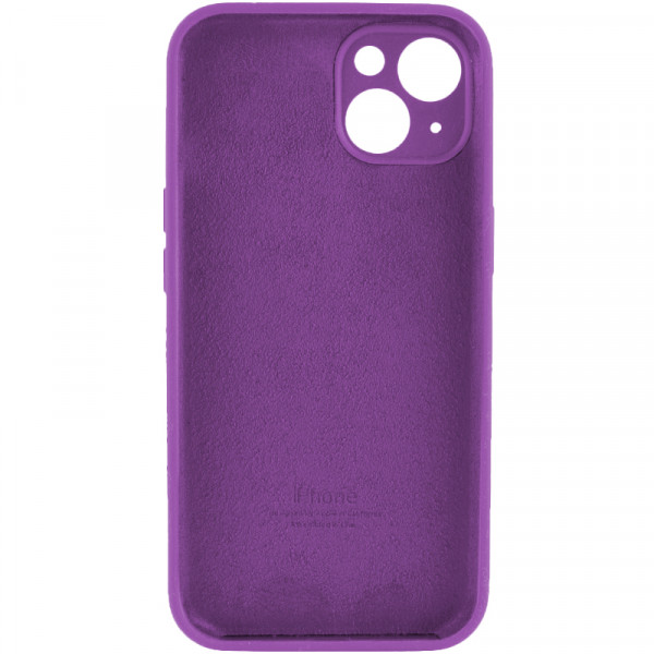 Чохол для смартфона Silicone Full Case AA Camera Protect for Apple iPhone 14 19,Purple