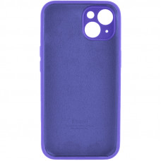 Чохол для смартфона Silicone Full Case AA Camera Protect for Apple iPhone 14 22,Dark Purple