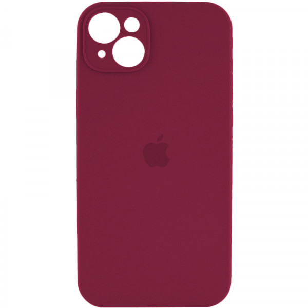 Чохол для смартфона Silicone Full Case AA Camera Protect for Apple iPhone 15 47,Plum