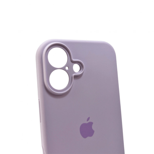 Чохол для смартфона Silicone Full Case AA Camera Protect for Apple iPhone 16 58,Lilac