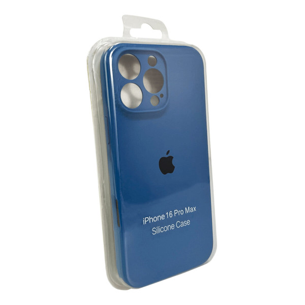 Чохол для смартфона Silicone Full Case AA Camera Protect for Apple iPhone 16 Pro 38,Surf Blue