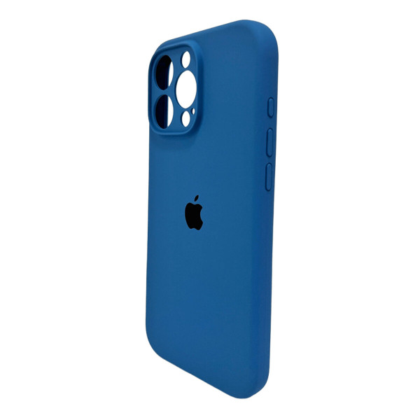 Чохол для смартфона Silicone Full Case AA Camera Protect for Apple iPhone 16 Pro 38,Surf Blue