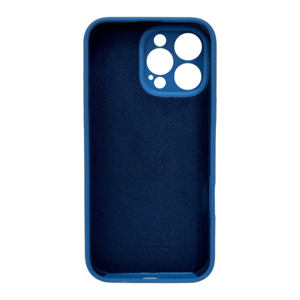 Чохол для смартфона Silicone Full Case AA Camera Protect for Apple iPhone 16 Pro 38,Surf Blue