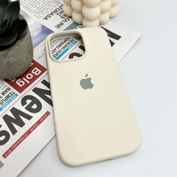 Чохол для смартфона Silicone Full Case AA Open Cam for Apple iPhone 16 Pro Max 10,Stone