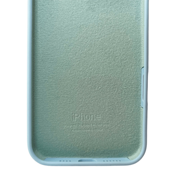 Чохол для смартфона Silicone Full Case AA Open Cam for Apple iPhone 16 Pro Max 27,Mist Блакитний