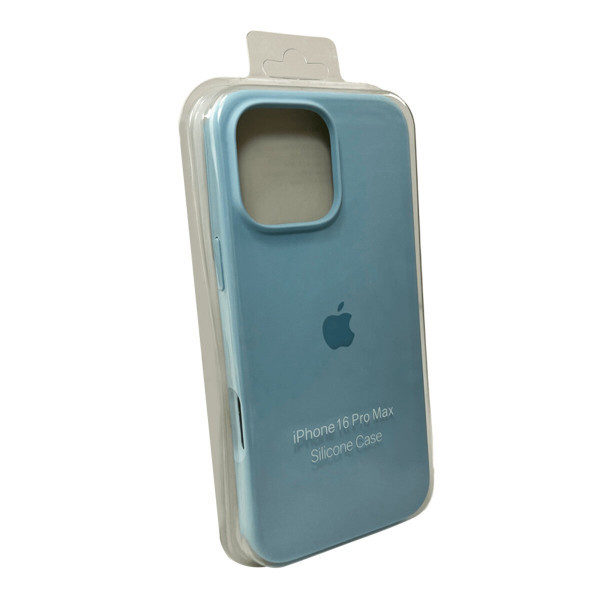Чохол для смартфона Silicone Full Case AA Open Cam for Apple iPhone 16 Pro Max 27,Mist Блакитний
