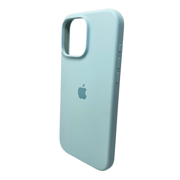 Чохол для смартфона Silicone Full Case AA Open Cam for Apple iPhone 16 Pro Max 27,Mist Блакитний
