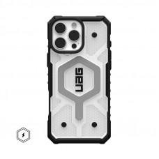 Чохол для смартфона UAG AAA Pathfinder Mag Clear for Apple iPhone 16 Pro Grey