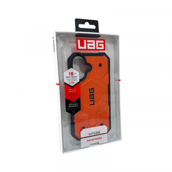 Чохол для смартфона UAG AAA Pathfinder Mag for Apple iPhone 16 Orange