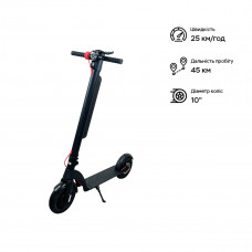 Електросамокат HX X8F10G 10", 350W, 10,4Ah, 40km, 25km/h Чорний