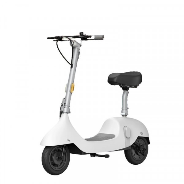 Електросамокат з сидінням OKAI Ceetle PRO EA10C Білий 10', 350(900)W, 25Km/h, 10,4Ah, 55Km, 20%, NFC, App.29kg